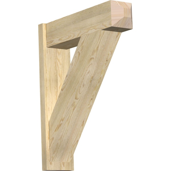Ekena Millwork Traditional Craftsman Rough Sawn Outlooker, Douglas Fir, 8"W x 30"D x 36"H OUT08X30X36TRA04RDF - main